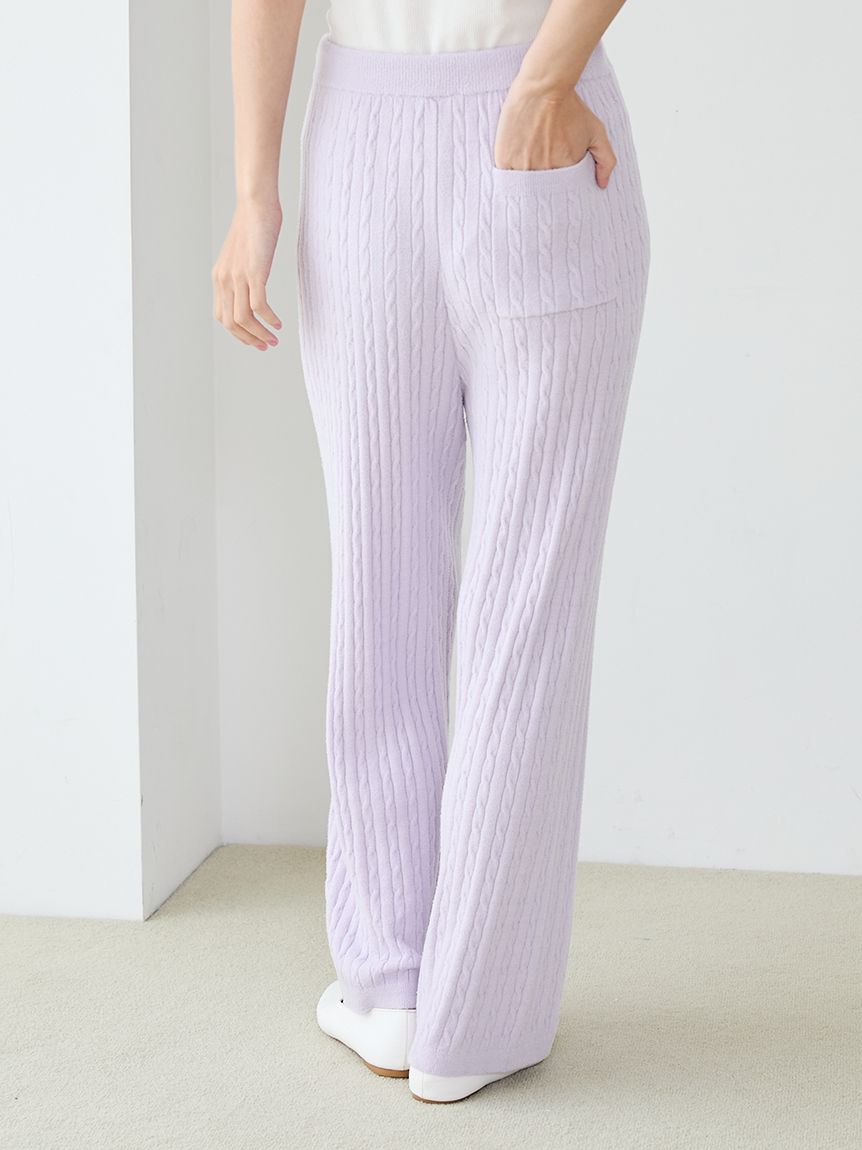 gelato pique「スムーズィーliteアランロングパンツ」|ルームウェア|