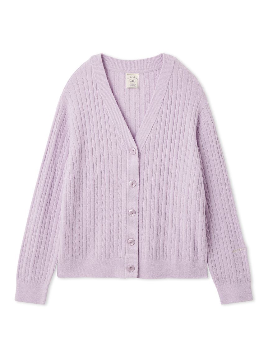 gelato pique「スムーズィーliteアランカーディガン」|ルームウェア|