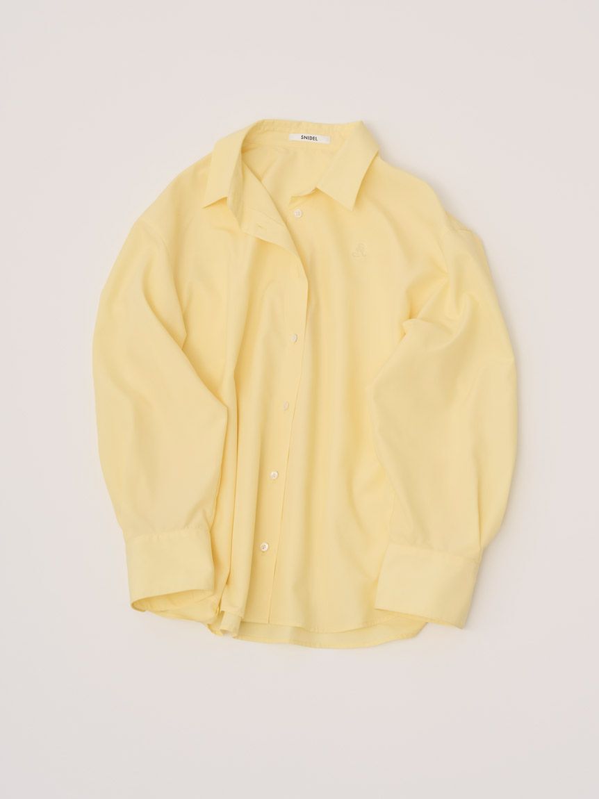 SNIDEL「【LUMISHADE】UVオーバーシャツ」|シャツ・ブラウス|