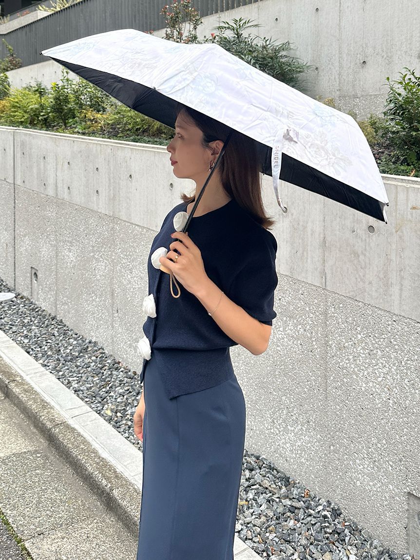 SNIDEL「【SNIDEL&times;PROTECT U】晴雨兼用折り畳み日傘」|傘|