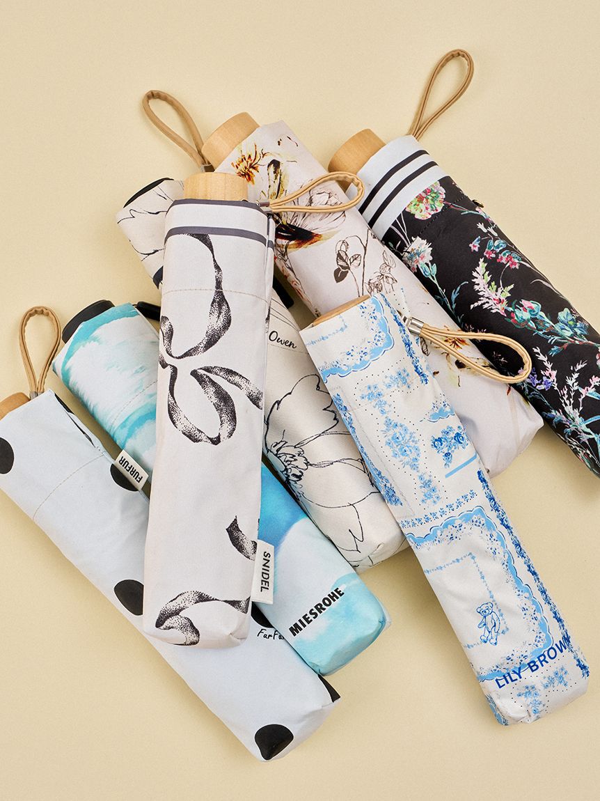 SNIDEL「【SNIDEL&times;PROTECT U】晴雨兼用折り畳み日傘」|傘|