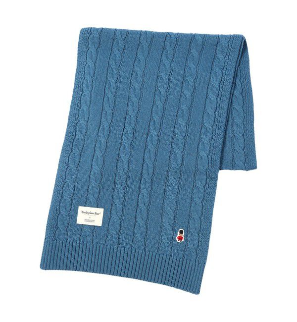 MACKINTOSH PHILOSOPHY「バッキンガムベア ケーブル ニットマフラー」|マフラー|