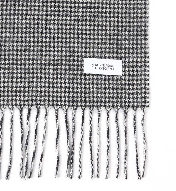MACKINTOSH PHILOSOPHY「ウォッシャブルウールカシミヤ ブリティッシュチェックマフラー」|マフラー|
