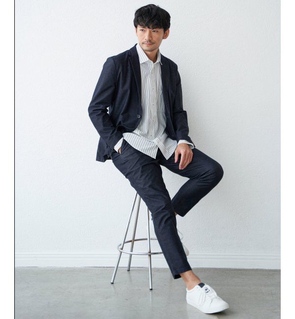 IKKA LOUNGE「【セットアップ対応】GOKU楽ワーク デニムライクパンツ」|その他|