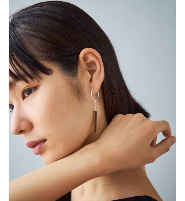 Jouete「ピアス タイガーアイ」|ピアス|