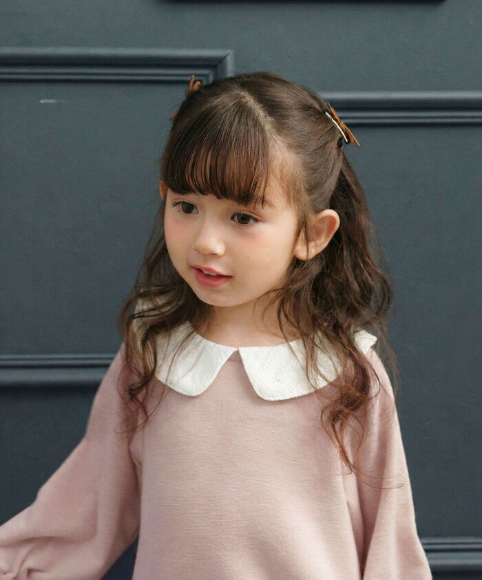 BACKYARD FAMILY「rora ワンピース 通販 ローラ リリ キッズワンピース キッズ 女の子 長袖 襟付き」|その他|