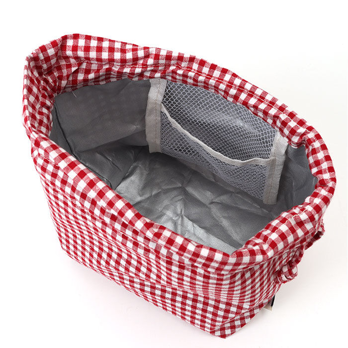 BACKYARD FAMILY「Bonnie ランチ巾着 通販 現代百貨 A764 弁当袋 チェック 巾着 かわいい」|食器・キッチングッズ|