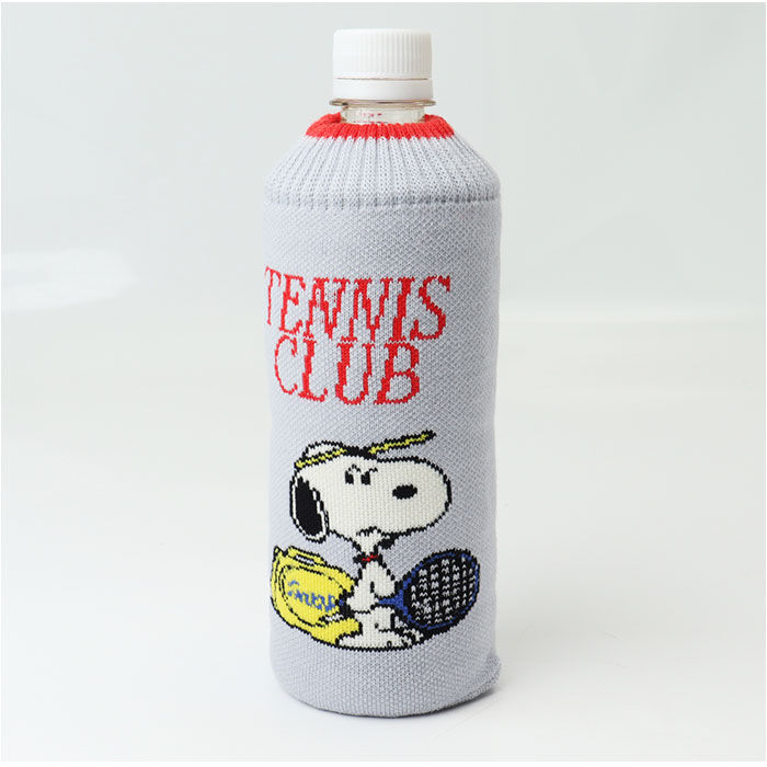 BACKYARD FAMILY「ペットボトルカバー スヌーピー 通販 ボトルカバー ニットペットボトルカバー 水筒カバー」|食器・キッチングッズ|