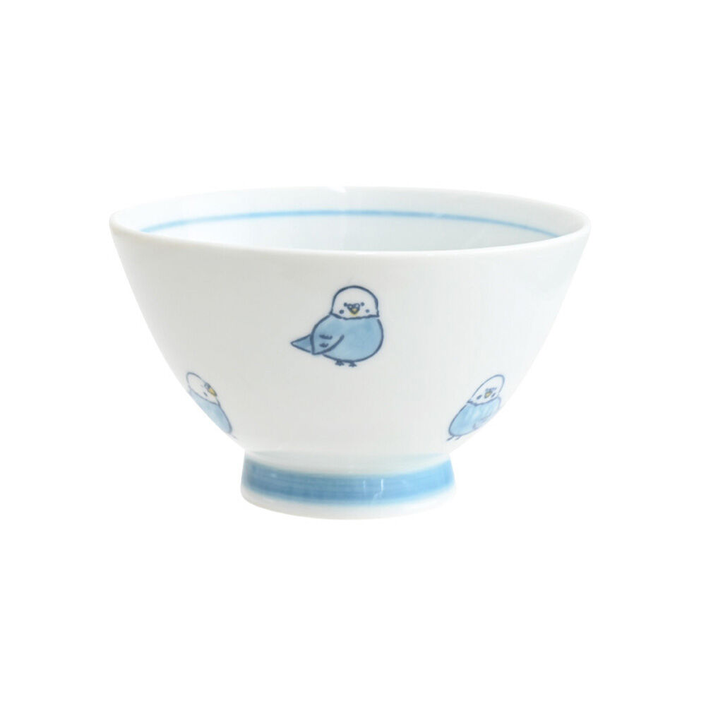 BACKYARD FAMILY「茶碗 子供 おしゃれ 通販 子ども こども 小さめ 可愛い 茶わん 子ども食器 ごはん茶碗」|食器・キッチングッズ|ブルー1