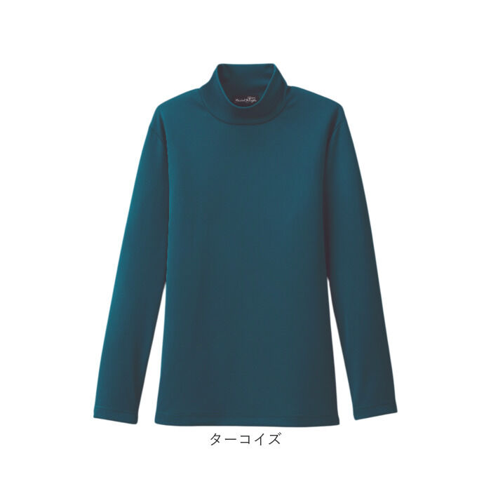BACKYARD FAMILY「ハイネック レディース 通販 タートルネック プルオーバー カットソー 長袖 tシャツ トップス」|Tシャツ・カットソー|