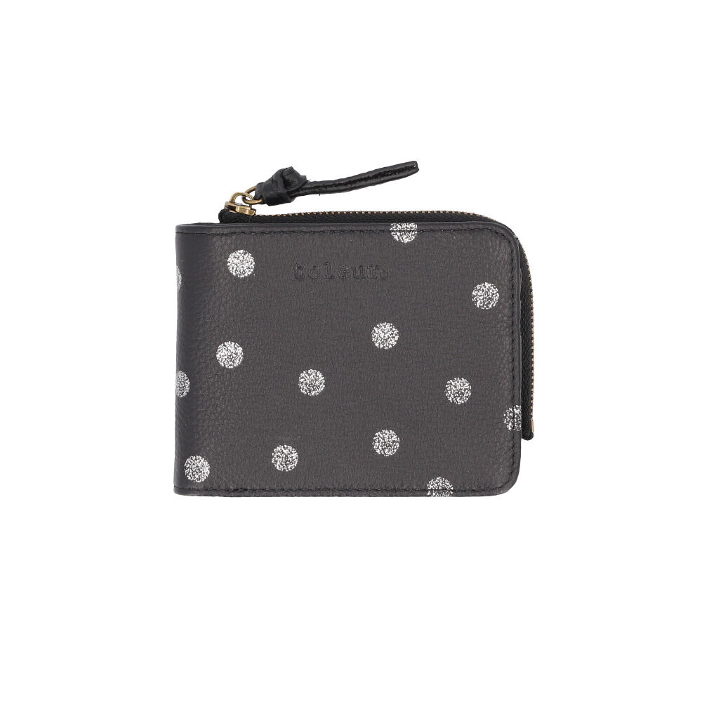 BACKYARD FAMILY「toleur 財布 トーラ ドット 通販 二つ折り財布 2つ折り財布 折財布 ミニ財布 コンパクト」|財布|ブラック2