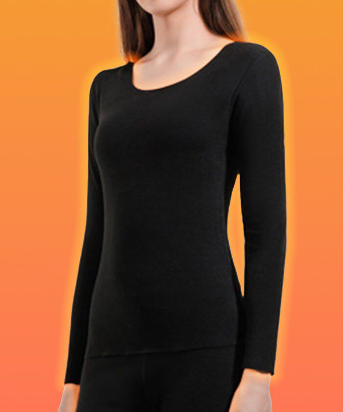 BACKYARD FAMILY「発熱インナー 長袖 通販 インナーシャツ 下着シャツ あったかインナー 肌着 あったか」|インナー|