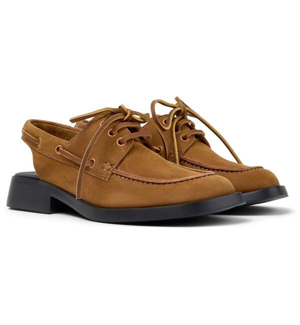 CAMPER「[カンペール] DONNA / カジュアルシューズ」|ローファー|キャメル