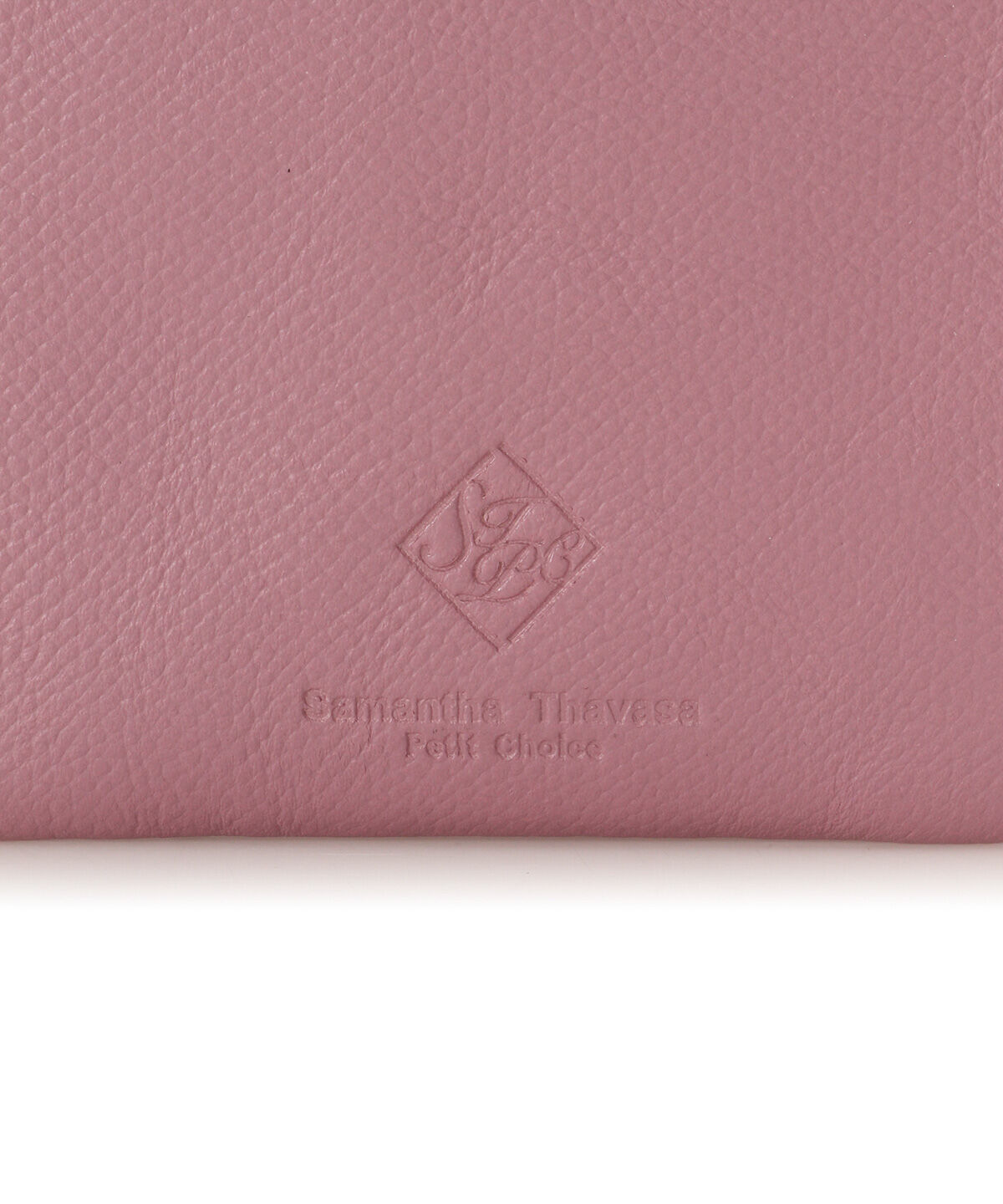 Samantha Thavasa Petit Choice「スクエアモチーフソフトレザー 折財布」|財布|