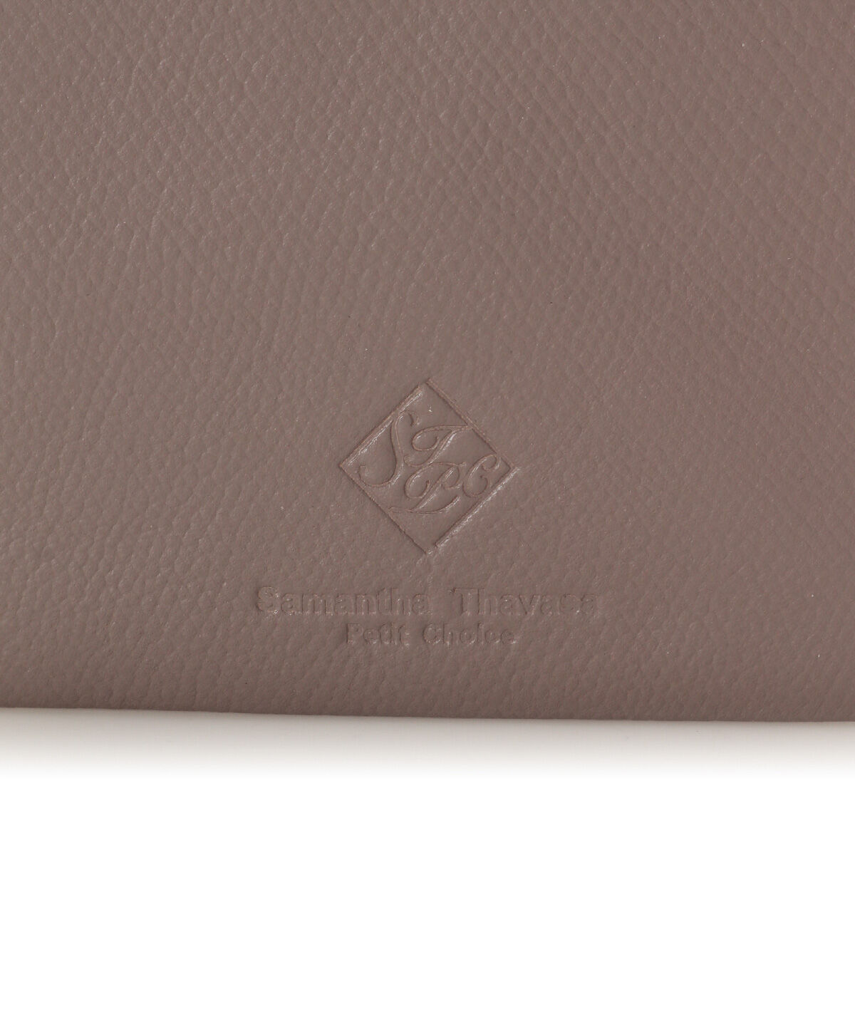 Samantha Thavasa Petit Choice「スクエアモチーフソフトレザー 折財布」|財布|