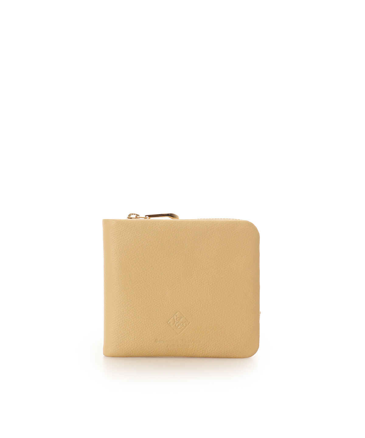 Samantha Thavasa Petit Choice「スクエアモチーフソフトレザー 折財布」|財布|イエロー