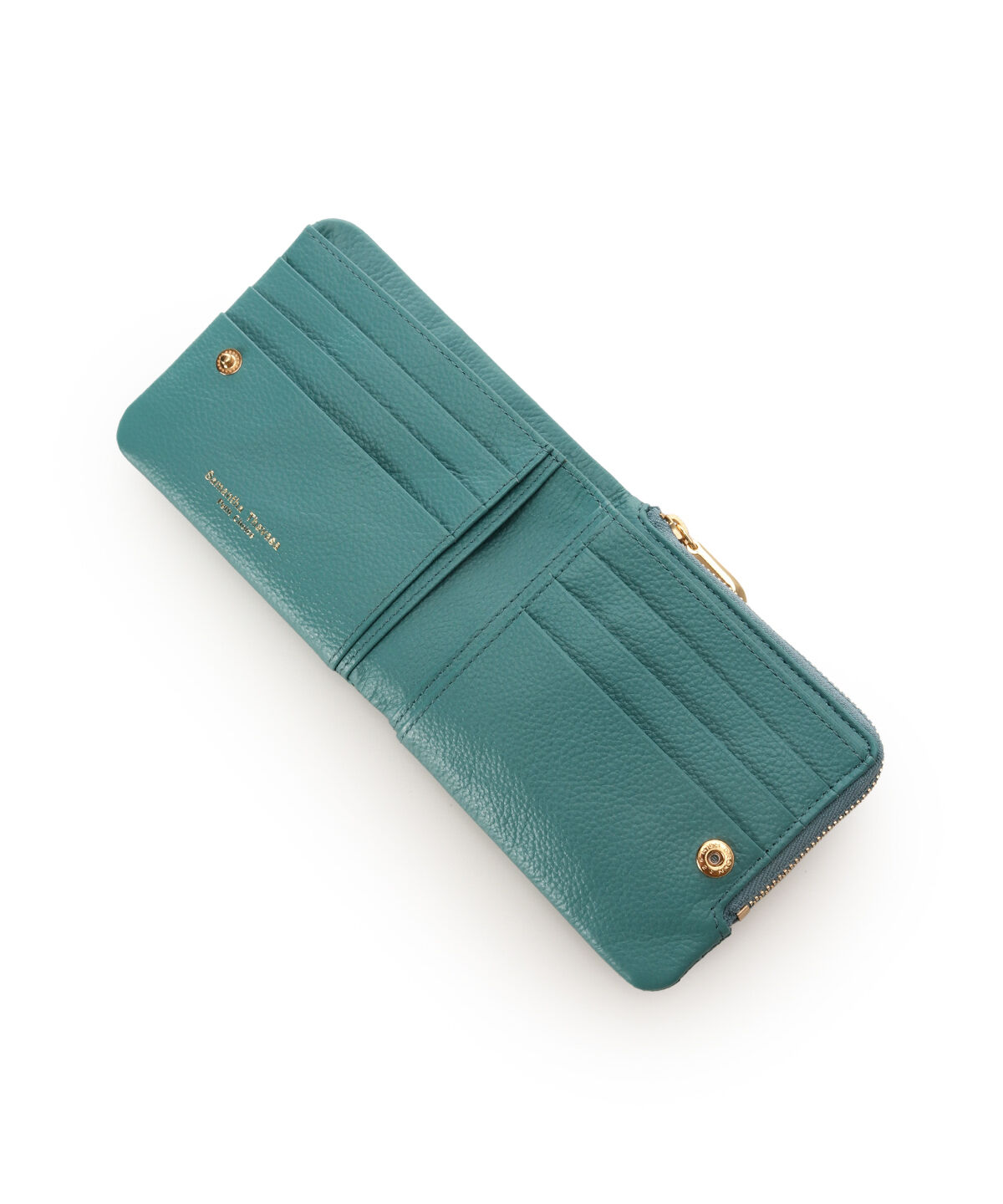 Samantha Thavasa Petit Choice「スクエアモチーフソフトレザー 折財布」|財布|