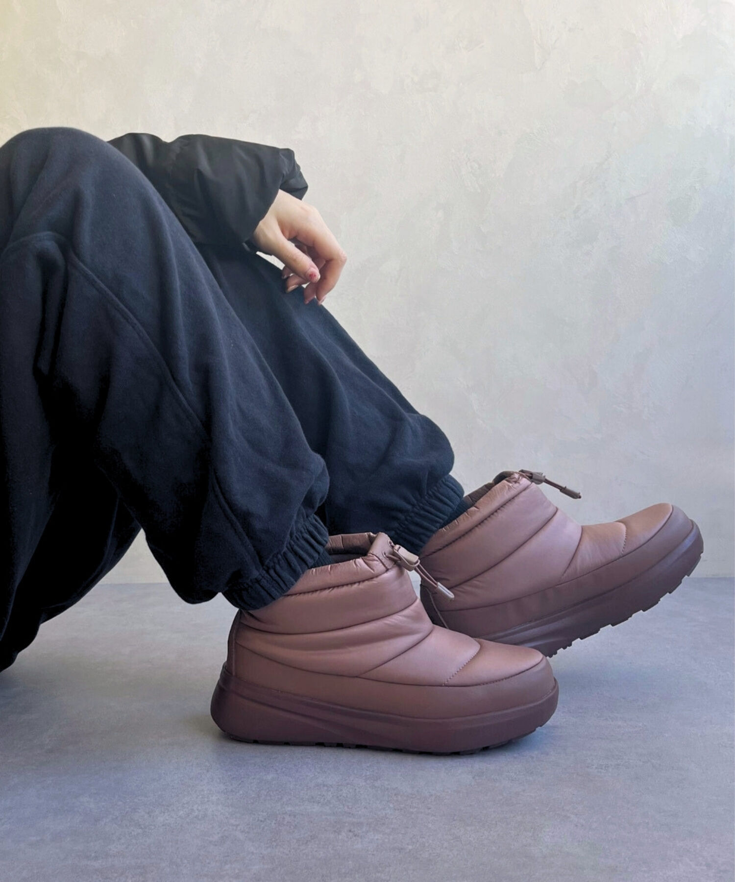 ORiental TRaffic「パデットショートスノーブーツ/OT3404」|レインシューズ|