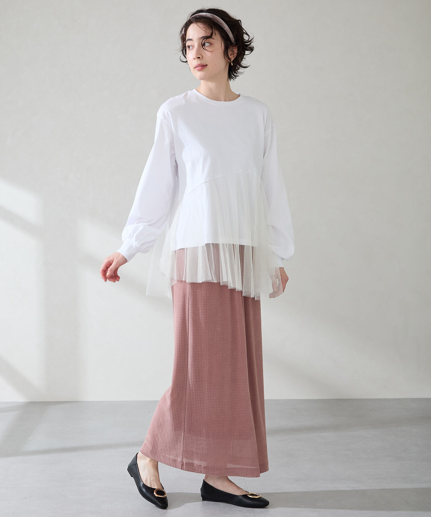 WA Oriental TRaffic「ゴールドモチーフフラットパンプス/52309」|パンプス|