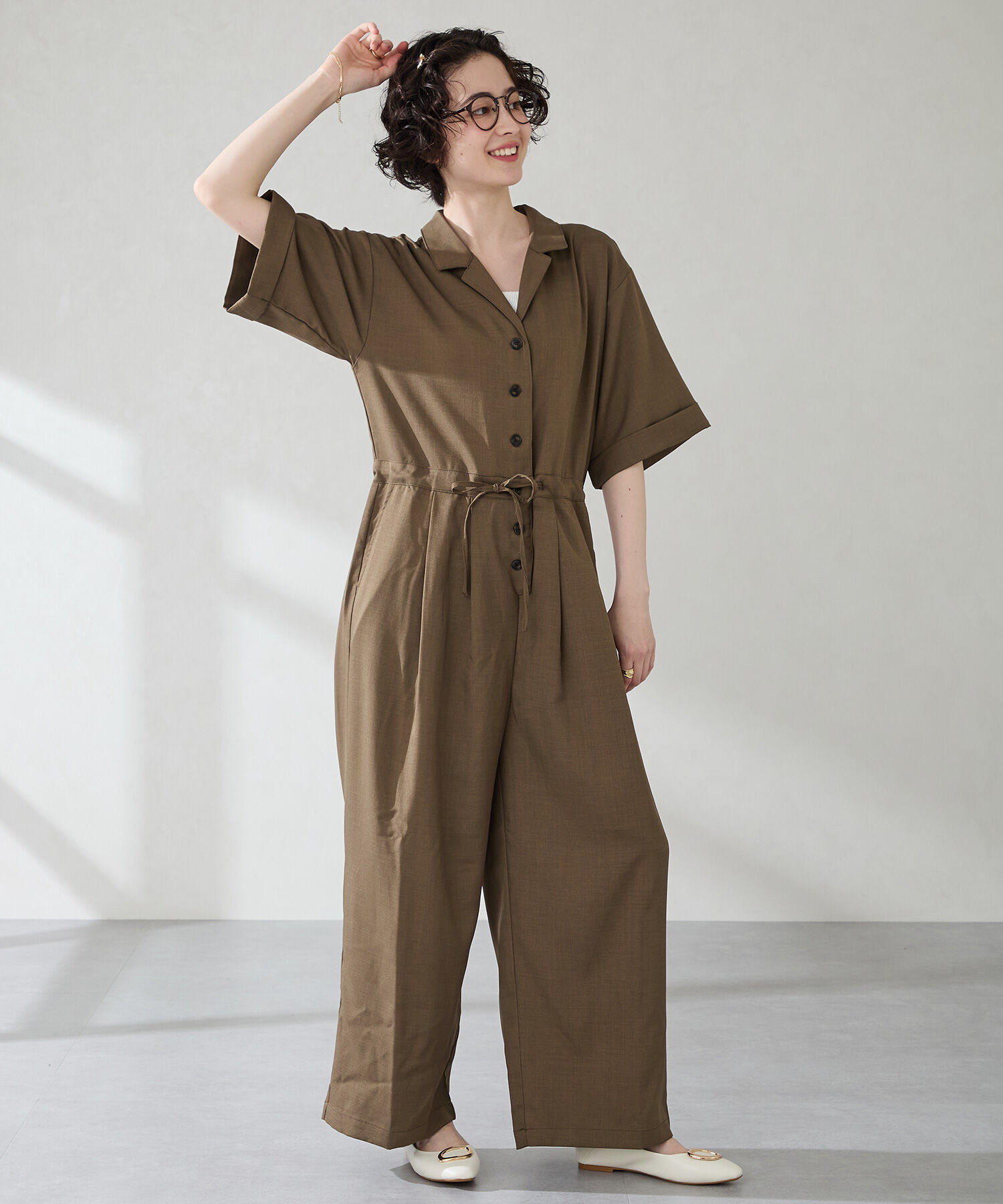 WA Oriental TRaffic「ゴールドモチーフフラットパンプス/52309」|パンプス|