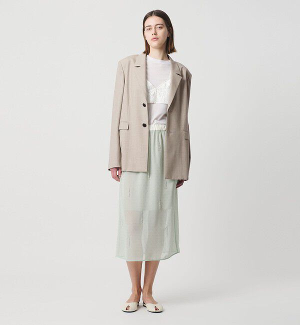 AEWEN MATOPH「＜AEWEN MATOPH＞パワーショルダー 2B ジャケット」|テーラードジャケット|