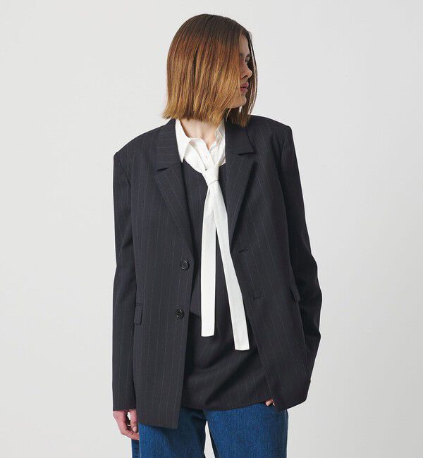 AEWEN MATOPH「＜AEWEN MATOPH＞パワーショルダー 2B ジャケット」|テーラードジャケット|