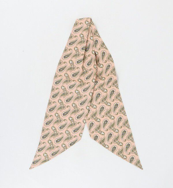 UNITED ARROWS「＜ARCURI＞ペイズリー アスコットタイ」|バンダナ・スカーフ|LT.PINK