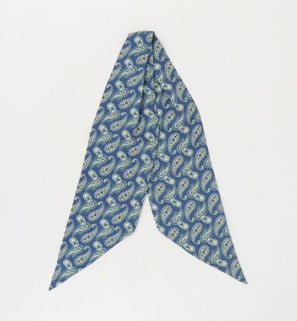 UNITED ARROWS「＜ARCURI＞ペイズリー アスコットタイ」|バンダナ・スカーフ|NAVY