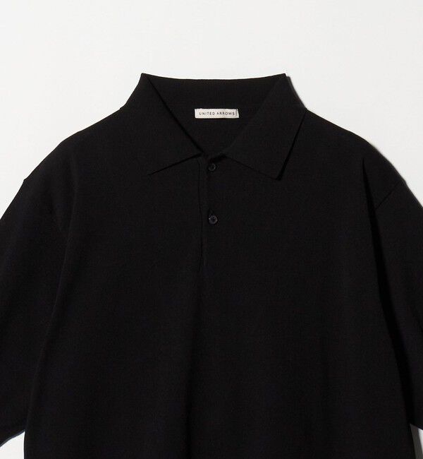 UNITED ARROWS「ショートスリーブ ニットポロシャツ UA COZY ウォッシャブル 抗菌防臭」|ニット・セーター|