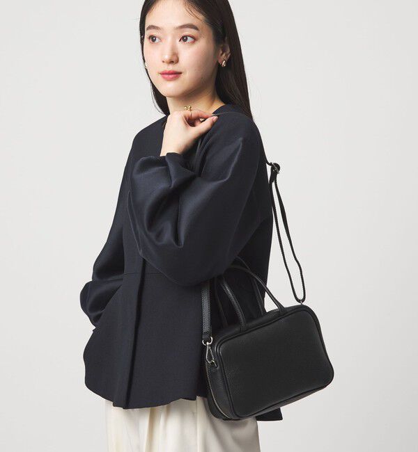 UNITED ARROWS green label relaxing「＜PRATO MADE IN ITALY＞スクエアボストンバッグ」|ショルダー・メッセンジャー|