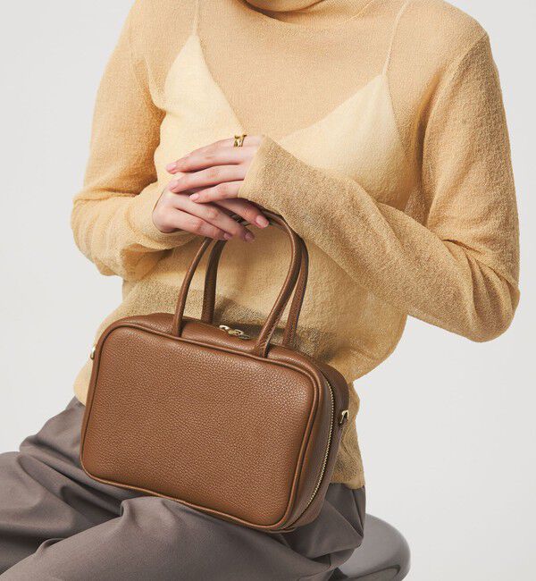 UNITED ARROWS green label relaxing「＜PRATO MADE IN ITALY＞スクエアボストンバッグ」|ショルダー・メッセンジャー|