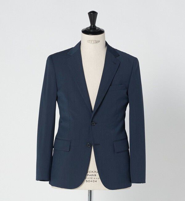 UNITED ARROWS green label relaxing「A+ TWPU トロピカル無地 2B スリム セットアップ ジャケット -ウォッシャブル・ストレッチ-」|スーツ|