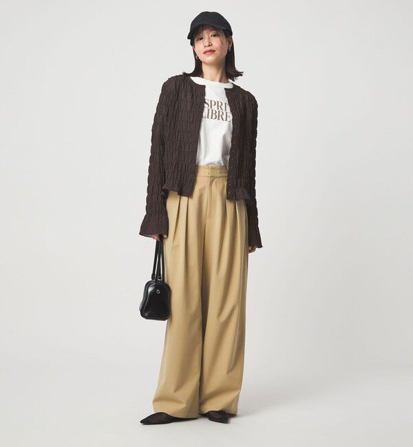 UNITED ARROWS green label relaxing「【WEB限定】＜at ease＞オルマイ スラックス ウォッシャブル ストレッチ UVカット」|スラックス|