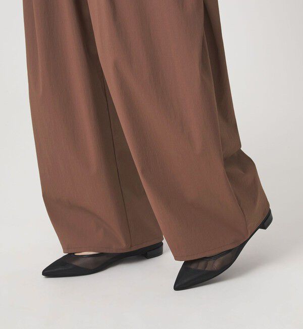 UNITED ARROWS green label relaxing「【WEB限定】＜at ease＞2WAY ワイド パンツ 撥水 UVカット」|その他|