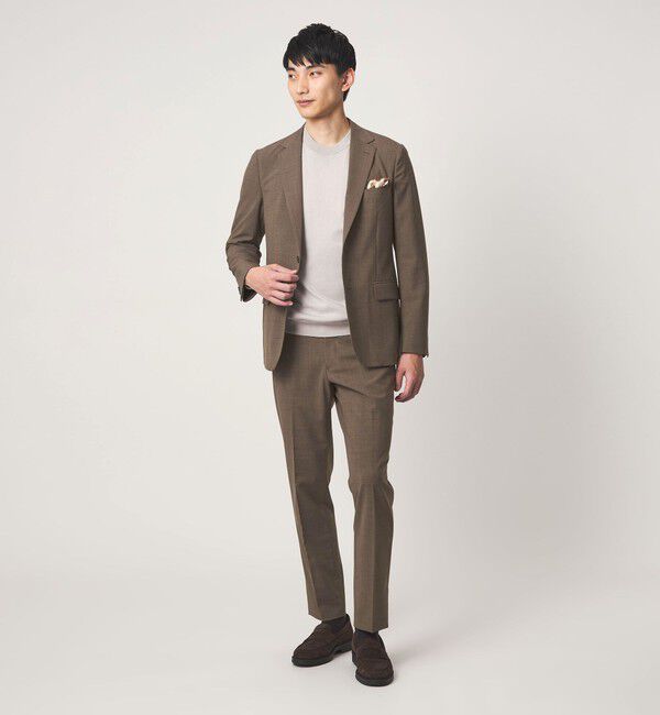 UNITED ARROWS green label relaxing「A+ TWPU チドリ 2B スリム セットアップ ジャケット -ウォッシャブル・ストレッチ-」|スーツ|