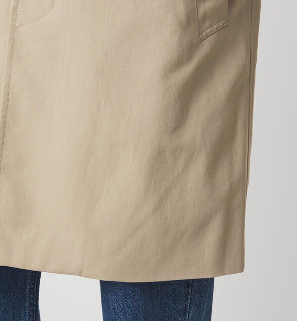 UNITED ARROWS green label relaxing「ナイロンオックス ステンカラーコート ‐撥水‐」|ステンカラーコート|