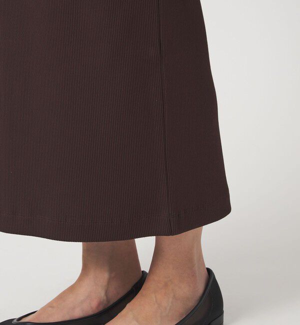 UNITED ARROWS green label relaxing「ブライトリブ タイト スカート」|タイト|