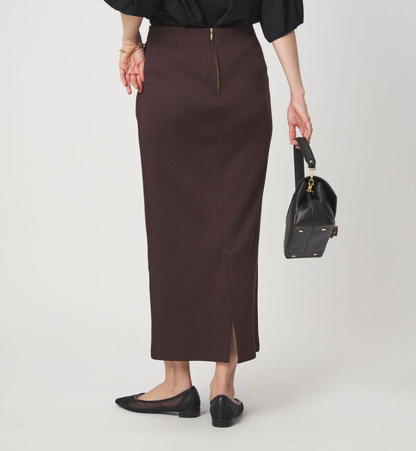 UNITED ARROWS green label relaxing「ブライトリブ タイト スカート」|タイト|