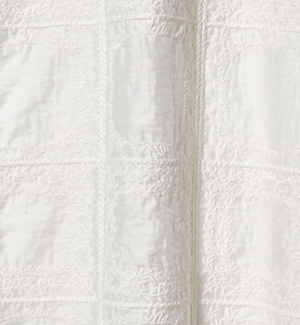 UNITED ARROWS green label relaxing「シアー クロス ステッチ ワンピース」|ワンピース|