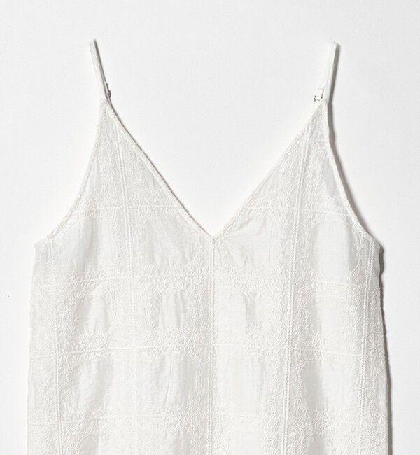 UNITED ARROWS green label relaxing「シアー クロス ステッチ ワンピース」|ワンピース|