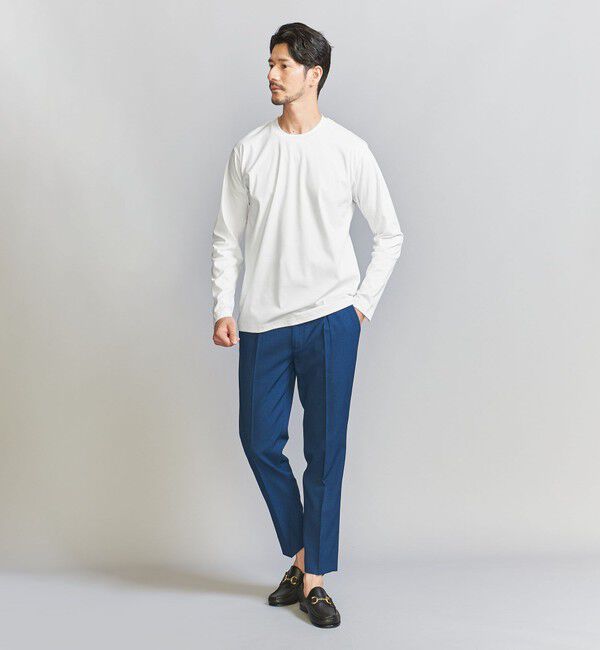 BEAUTY&YOUTH UNITED ARROWS「【WEB限定 WARDROBE SMART】NORITAKE クルーネック スマートフィット カットソー」|Tシャツ・カットソー|