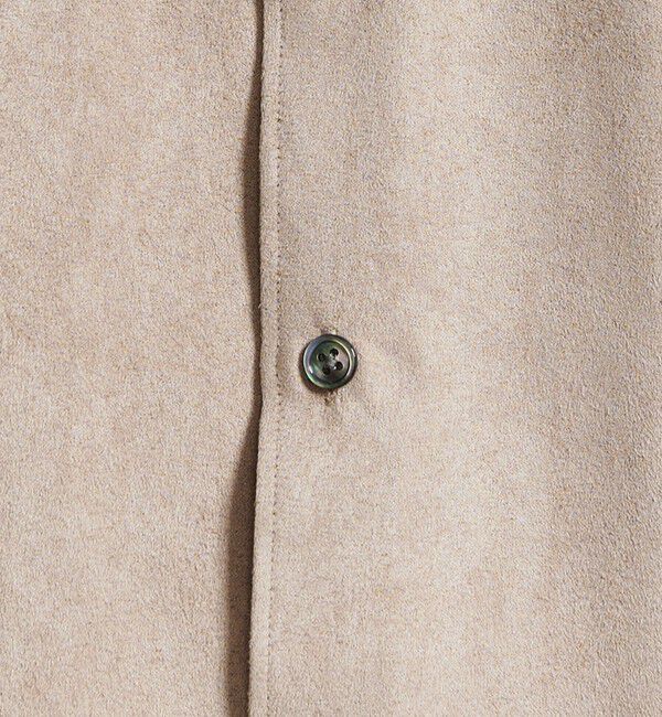 BEAUTY&YOUTH UNITED ARROWS「【WEB限定 WARDROBE SMART】スエードライク シャツ」|シャツ・ブラウス|