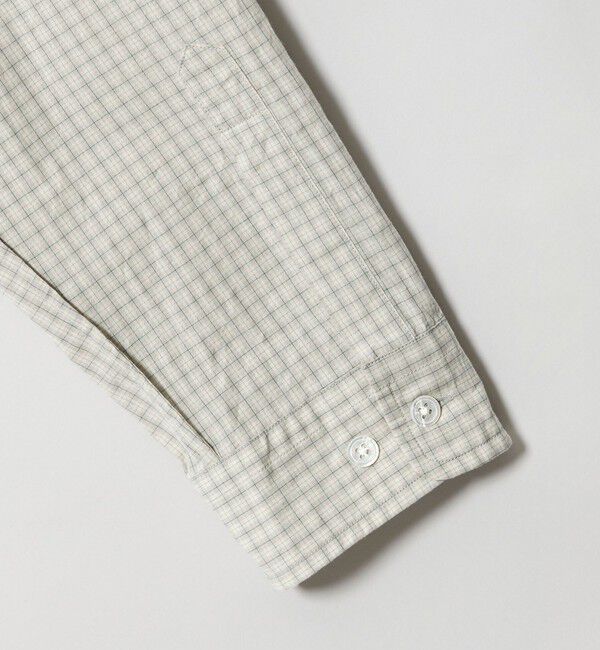 STEVEN ALAN「＜Steven Alan＞ オーガニックコットン マイクロチェック リバースシーム シャツ LOOSE」|シャツ・ブラウス|