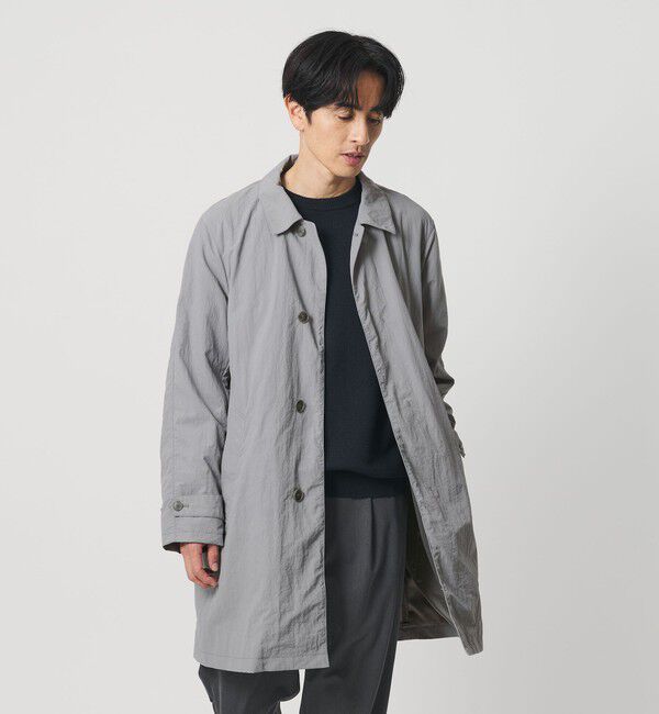 BEAUTY&YOUTH UNITED ARROWS「PERTEX ナイロン バルマカン コート 撥水」|ステンカラーコート|