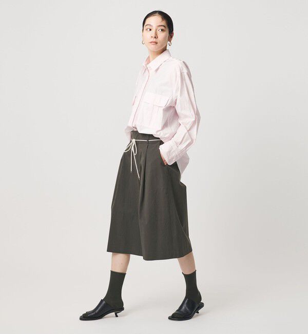 BEAUTY&YOUTH UNITED ARROWS「コットン タック ストリング ハーフパンツ」|その他|