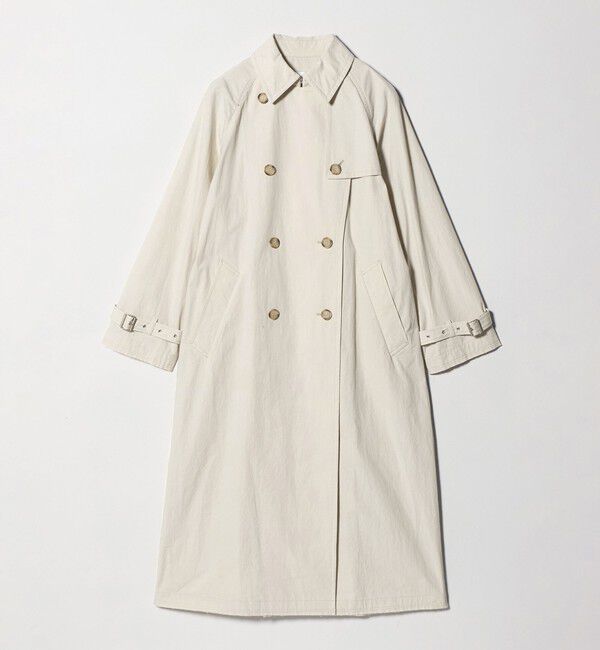 ATTISESSION「＜ATTISESSION＞コットン ナイロン カットオフ トレンチ コート」|トレンチコート|