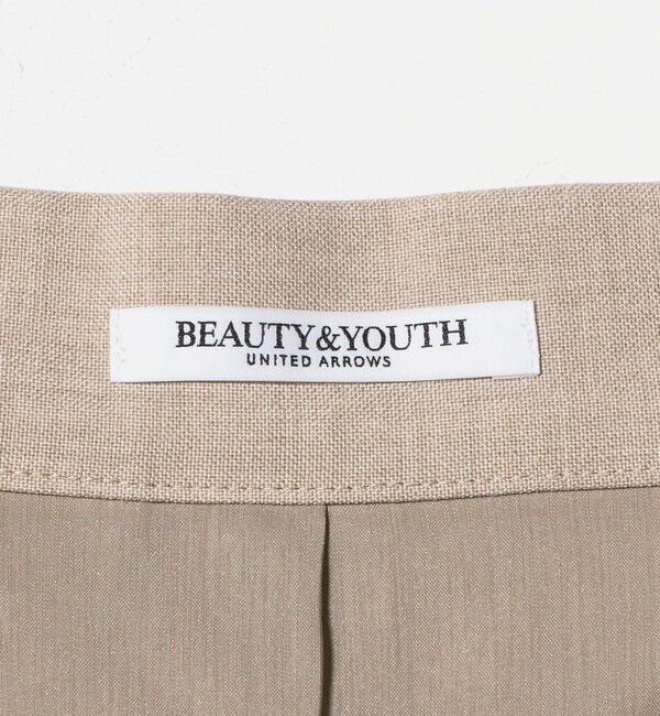 BEAUTY&YOUTH UNITED ARROWS「ポリエステルブレンド タックスカート」|スカート|