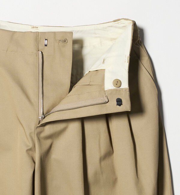 BEAUTY&YOUTH UNITED ARROWS「【WEB限定】バレルワイドチノパンツ ウォッシャブル」|チノ|