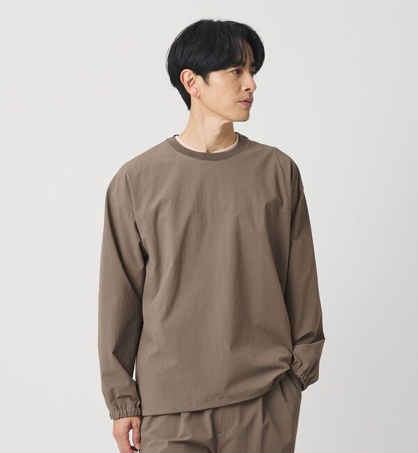 BEAUTY&YOUTH UNITED ARROWS「360&deg;MASTER アジャスト クルーネック カットソー セットアップ対応 撥水 ストレッチ ウォッシャブル」|Tシャツ・カットソー|
