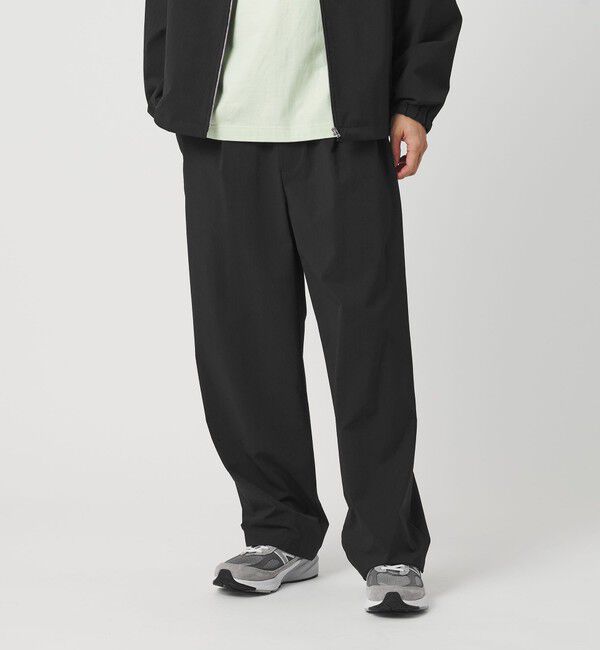 BEAUTY&YOUTH UNITED ARROWS「360&deg;MASTER バギー イージーパンツ NO.12 セットアップ対応 撥水 ストレッチ ウォッシャブル」|チノ|BLACK